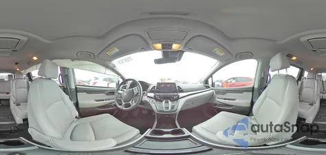 2019 Honda Odyssey Exl z USA, uszkodzony, nr VIN 5FNRL6H74KB069409